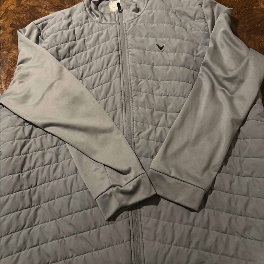 Callaway Men's Light Gray Puffer Jacket